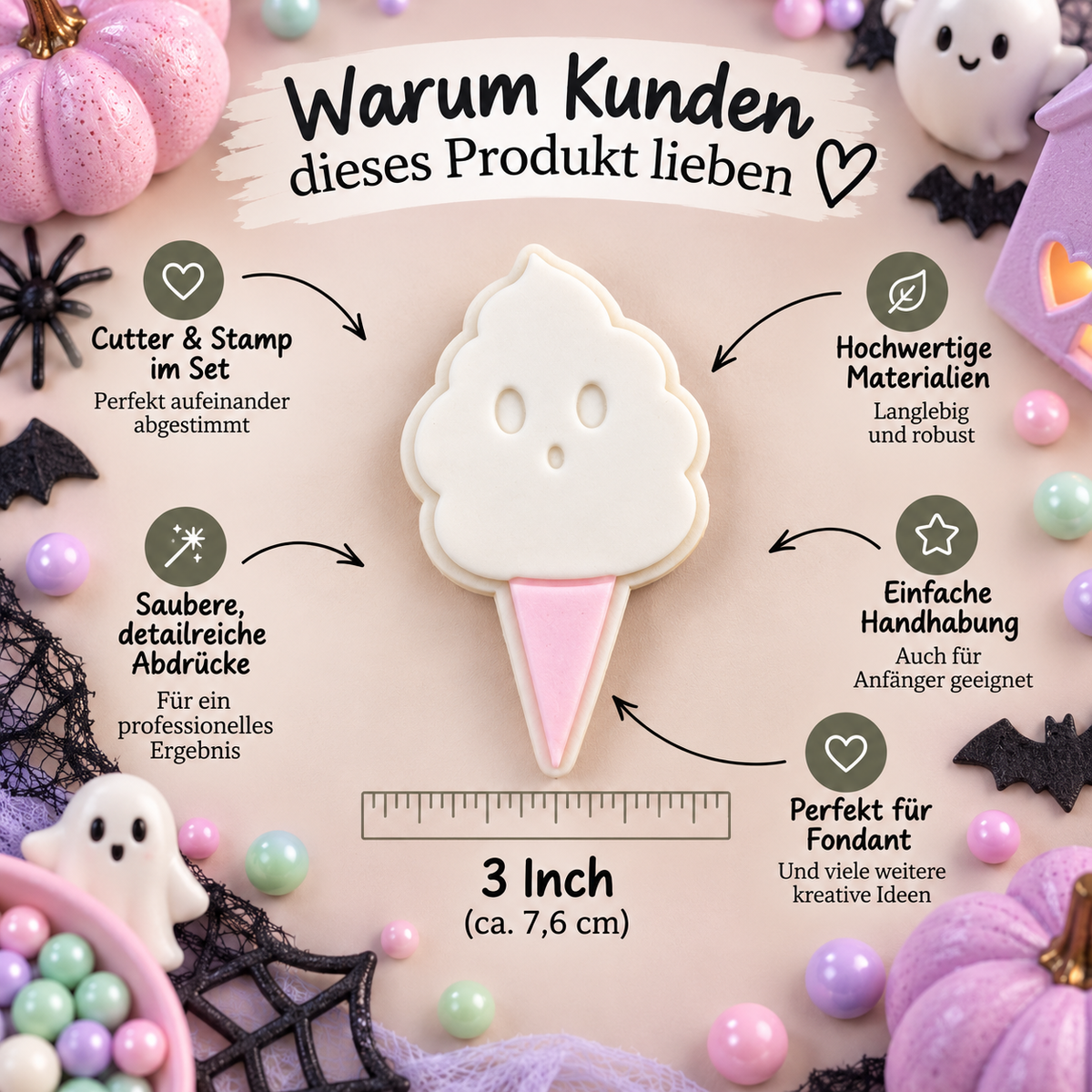 Geister Zuckerwatte