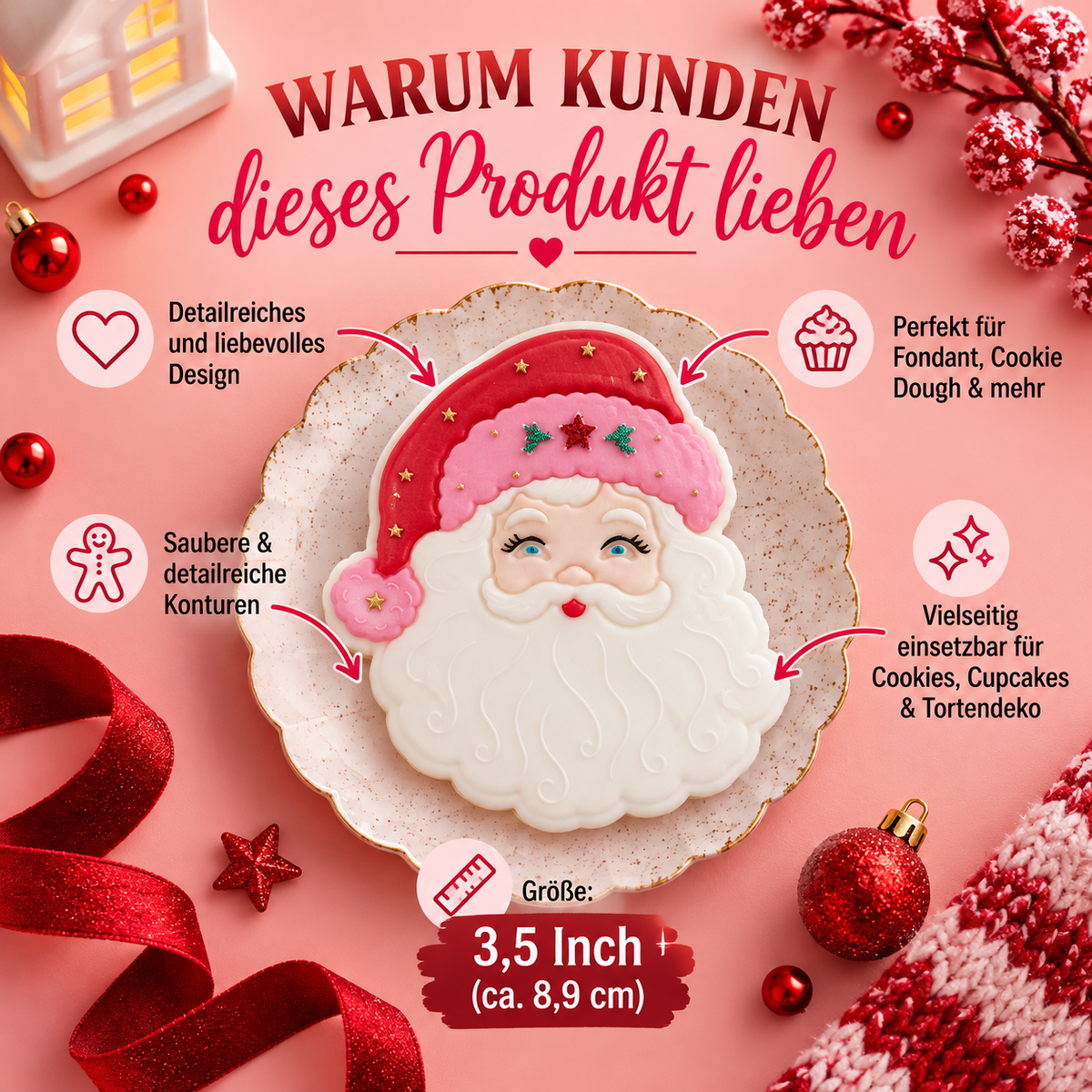 Weihnachtsmann Gesicht