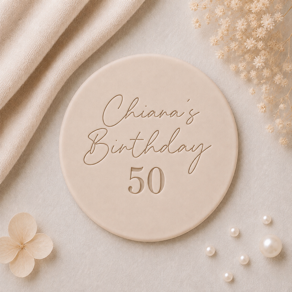 Birthday mit Zahl Personalisiert