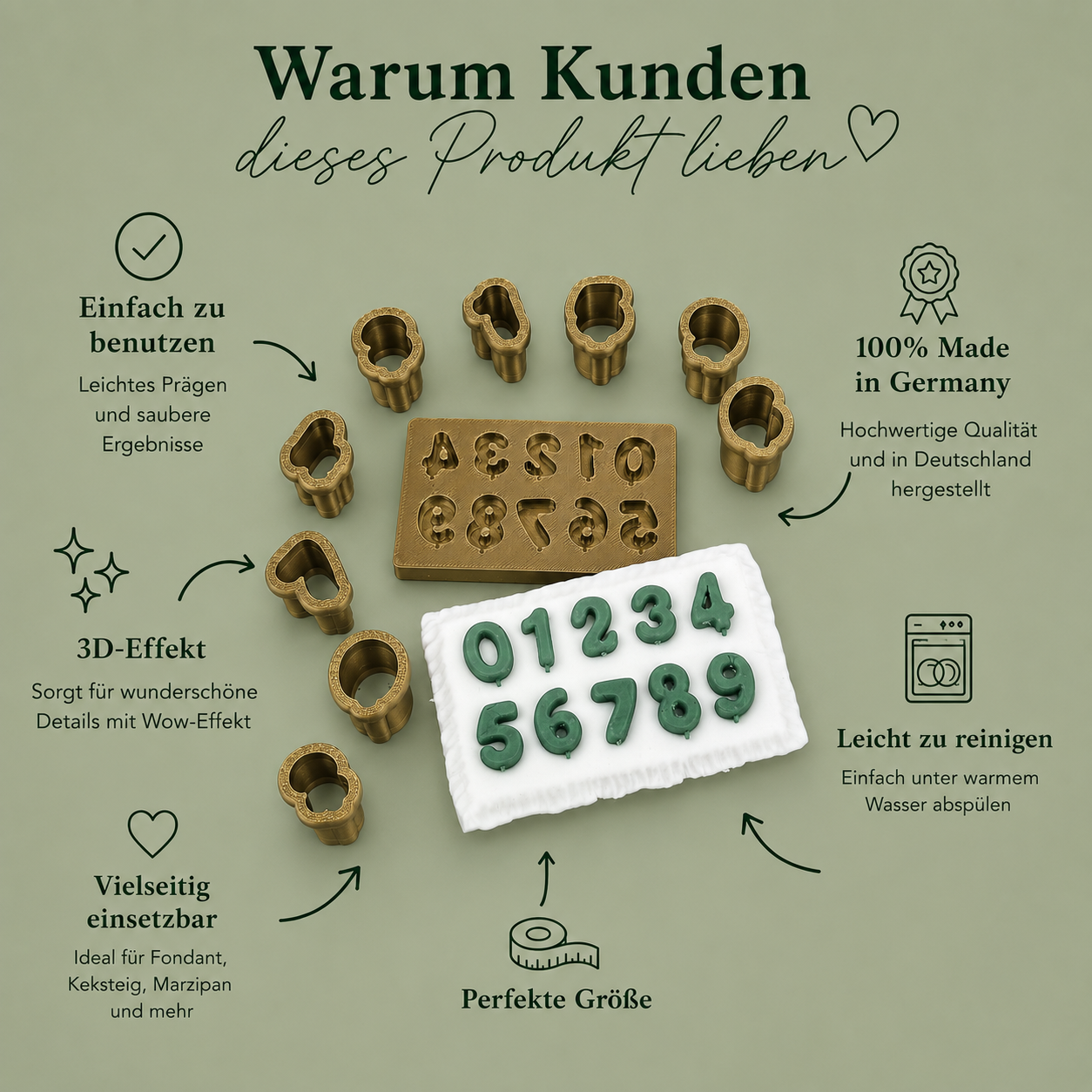 Tiny Balloons Number Set 0–9