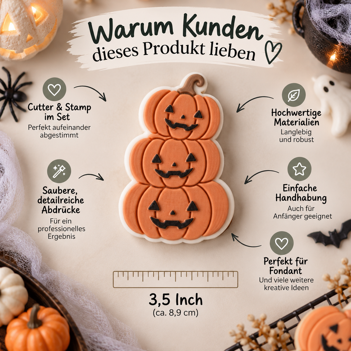 Kürbis-Stapel