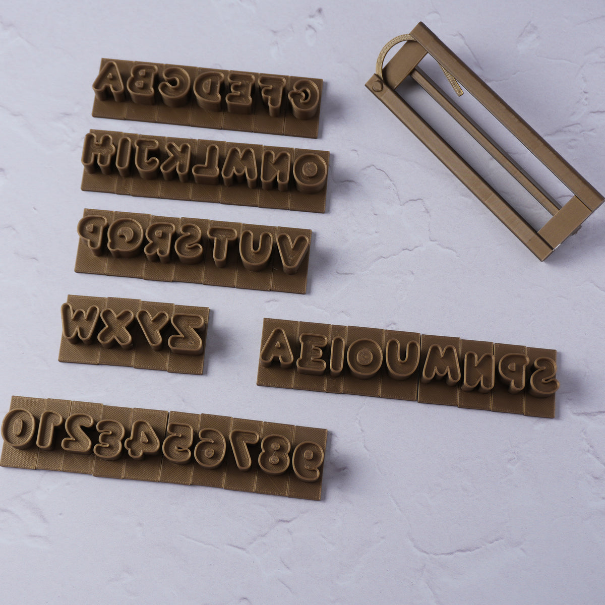 Two-Tone Font Set