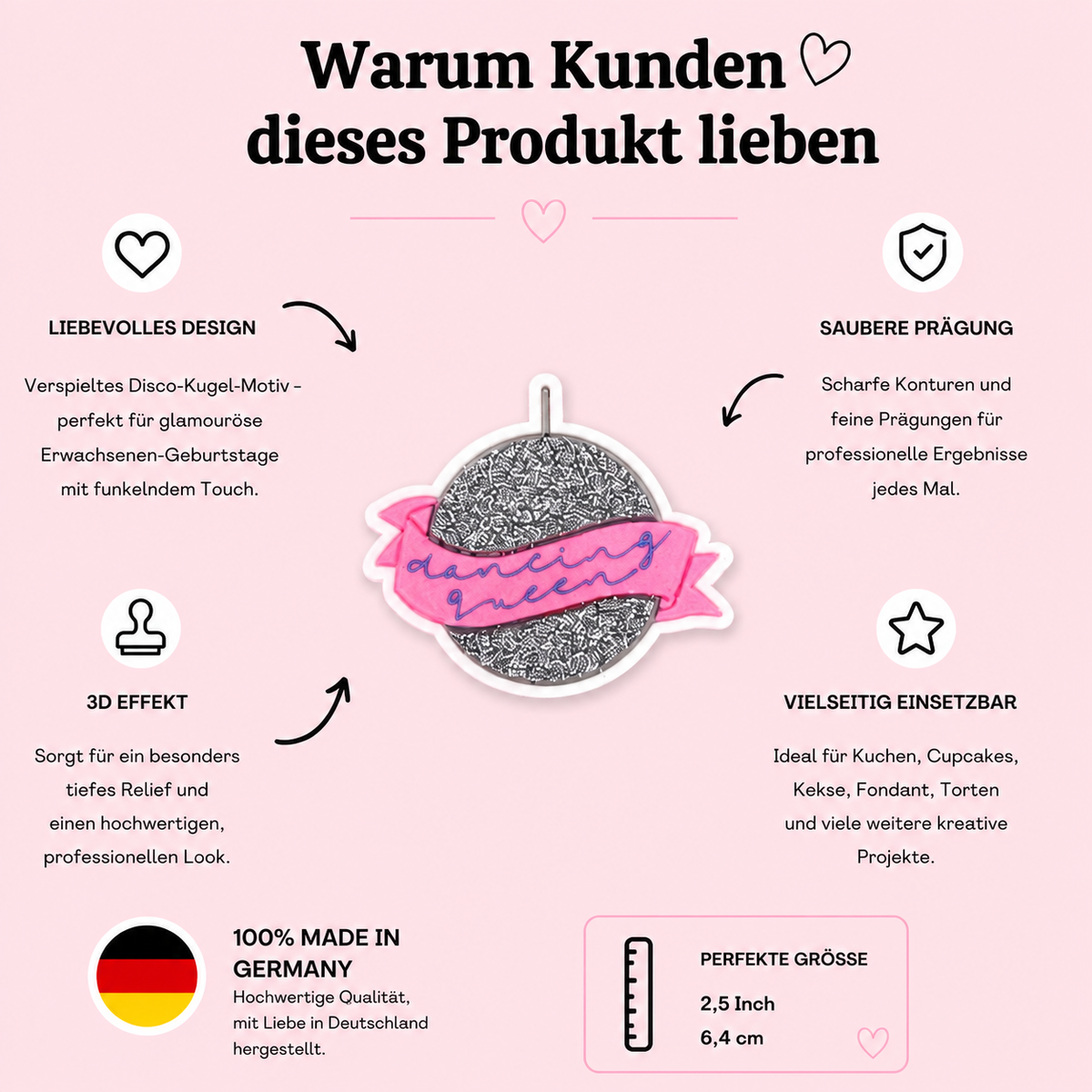Dancing Queen Disco Kugel