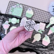 Spinnennetz-Bonbon