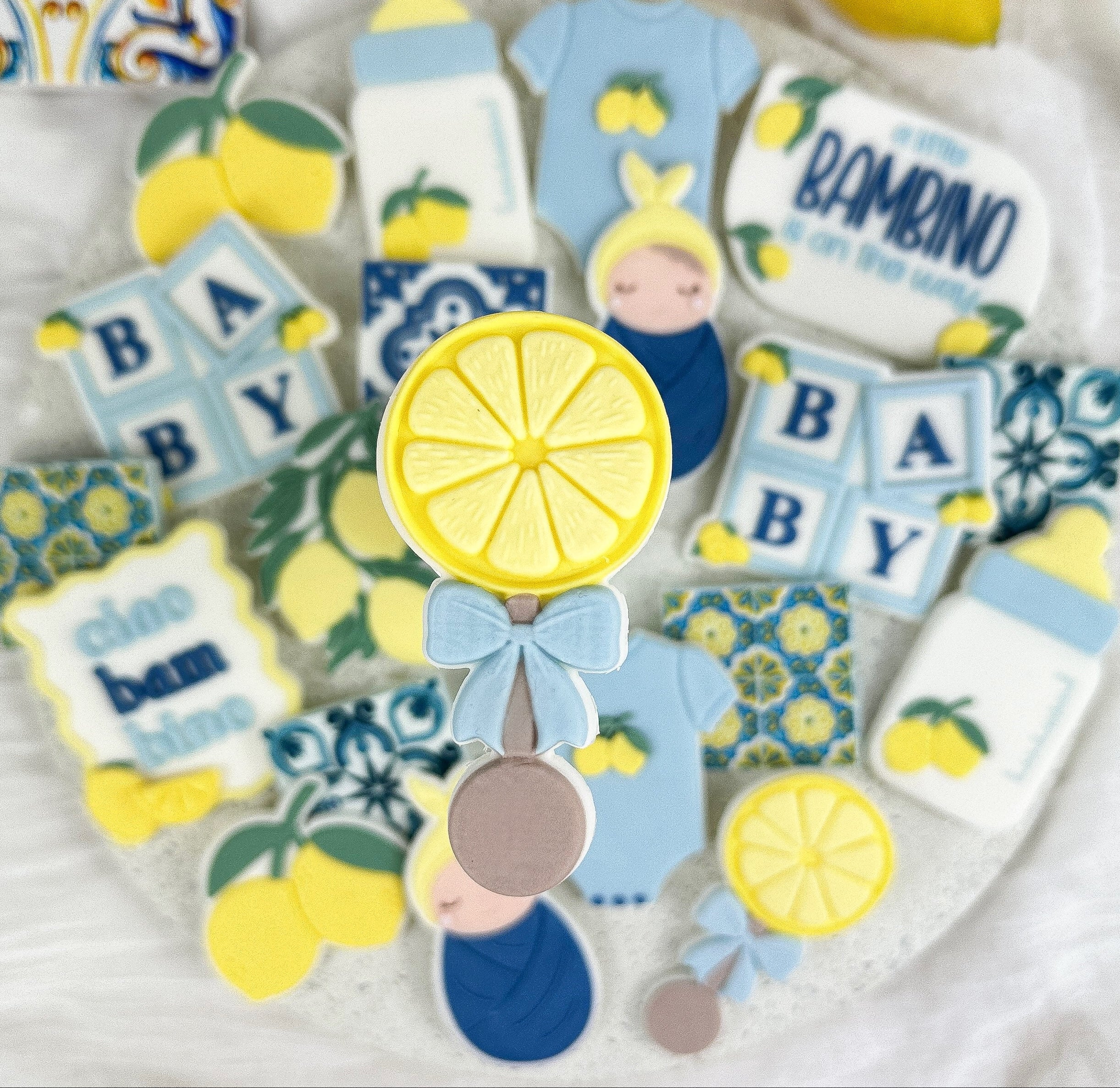 Lemon Baby Rattle