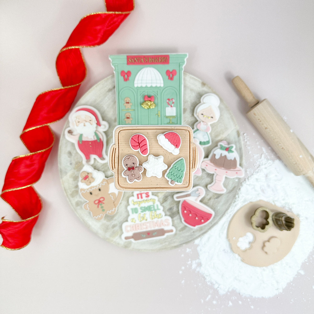 Mini-Cookies Tablett-Set