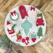 Geriffelte Christbaumkugel
